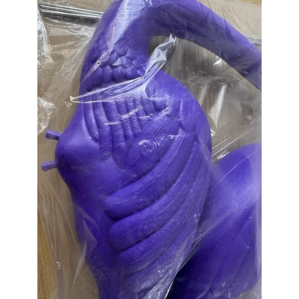 Northlight Purple Flamingo Garden Stakes Set of 4 NEW Sealed Yard Decor (RARE)